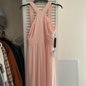 Brand new Lulus pink maxi dress